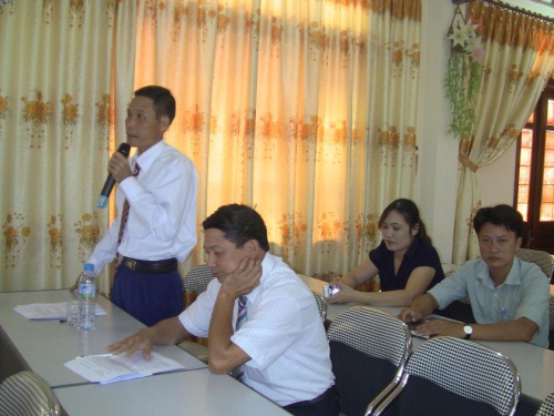 VP -  Chi bộ Văn phòng Sở Giáo dục và Đào tạo tổ chức thành công đại hội lần thứ VII, nhệm kỳ 2013 -2015