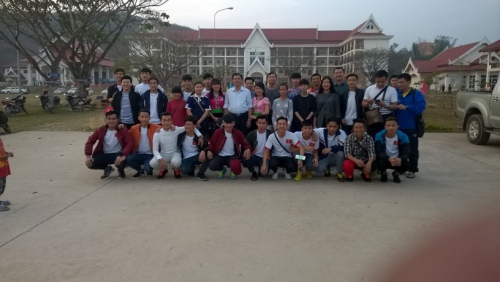 GDTrH. Đoàn cán bộ, giáo viên và học sinh tỉnh Điện Biên tham gia thi đấu giao hữu thể thao, giao lưu văn nghệ với học sinh các tỉnh phía Bắc nước cộng hòa dân chủ nhân dân Lào năm 2016, tại tỉnh Luông Nậm Thà.
