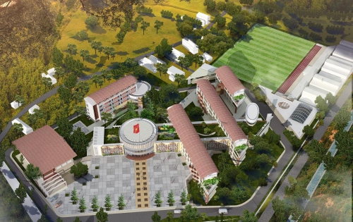KHTC - Trường THPT Lương Thế Vinh Thành phố Điện Biên Phủ - Ngôi trường được đầu tư cơ sở vật chất đồng bộ, hiện đại nhất của tỉnh Điện Biên