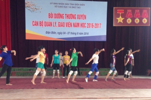 GDTX&CN – Ngành Giáo dục và Đào tạo tham gia Hội diễn Nghệ thuật quần chúng Công – Nông – Binh tỉnh Điện Biên lần thứ IV, năm 2016