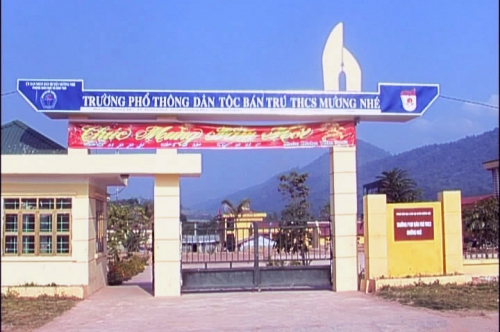 Trường phổ thông Dân tộc bán trú THCS Mường Nhé, điểm sáng trong ngành giáo dục và đào tạo huyện Mường Nhé