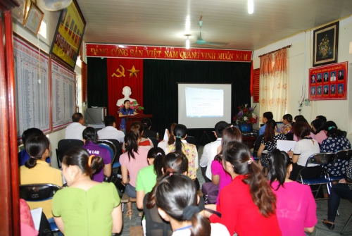 GDTrH - Trường THPT huyện Điện Biên tổ chức thành công Hội nghị nâng cao chất lượng thi THPT quốc gia năm 2017