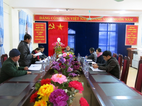 HKH - Hội Khuyến học tỉnh kiểm tra công tác khuyến học tại huyện Tủa Chùa và thị xã Mường Lay