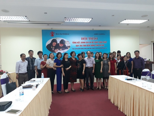 GDMN - Tổ chức Cứu trợ trẻ em tổ chức tổng kết đánh giá và đề xuất giải pháp duy trì tính bền vững cho Dự án "Tạo cơ hội bình đẳng trong giáo dục cho trẻ em dân tộc thiểu số" đã triển khai tại Điện Biên Đông