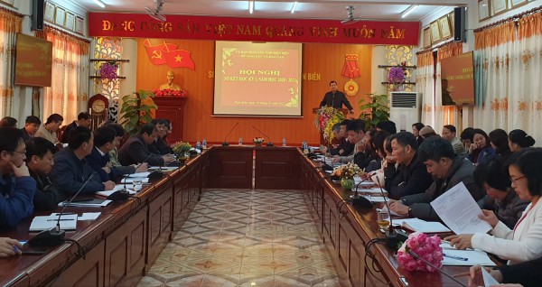 Sở Giáo dục và Đào tạo tỉnh Điện Biên tổ chức Hội nghị sơ kết học kỳ I, năm học 2020 - 2021
