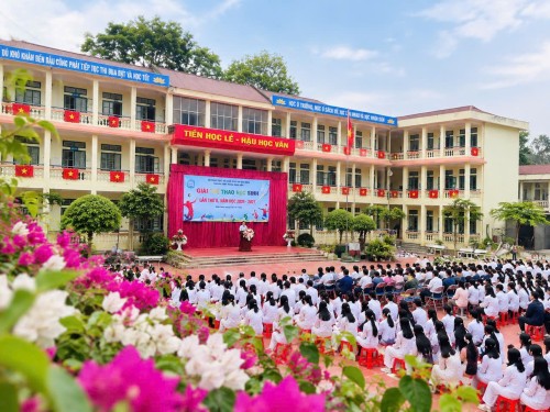 Trường THPT Phan Đình Giót tổ chức lễ  khai mạc đại hội thể dục thể thao học sinh lần thứ II,  năm học 2026-2027