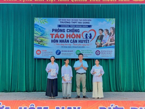 “Nắng ấm sau mùa sương” – Trường THPT Na Sang lan tỏa thông điệp "nói không với tảo hôn, hôn nhân cận huyết thống"