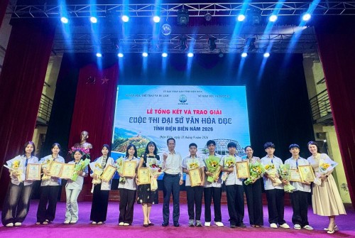 Lan toả văn hoá đọc trong trường học: Dấu ấn nổi bật của Trường THPT Phan Đình Giót tại cuộc thi Đại sứ văn đọc tỉnh Điện Biên năm 2026
