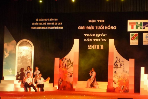 GDTrH - Phong cách hát A cappella – thế mạnh riêng của học sinh THPT Chuyên Lê Quý Đôn.