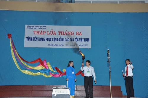 GDTrH - Hội trại “Tuổi trẻ trường THPT Tuần Giáo” chào mừng 82 năm thành lập Đoàn TNCS Hồ Chí Minh.