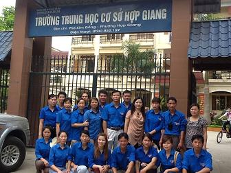 GDTrH - Đoàn giáo viên, tổng phụ trách đội kết thúc thành công chuyến tham quan học tập kinh nghiệm tại tỉnh Cao Bằng.