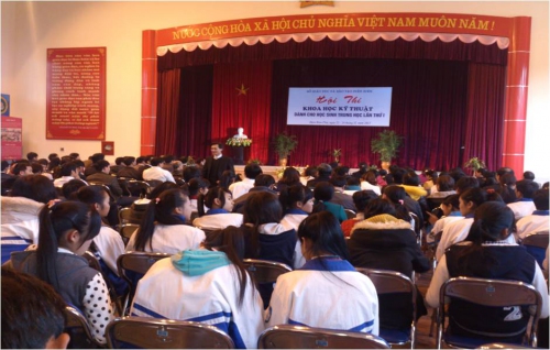 GDTrH – Hội thi Khoa học và Kỹ thuật dành cho học sinh trung học tỉnh Điện Biên lần thứ nhất năm 2013