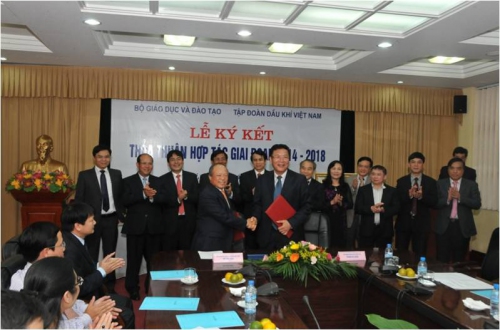KHTC - Cam kết của Tập đoàn Dầu khí Việt Nam trong phát triển giáo dục và đào tạo giai đoạn 2014-2018