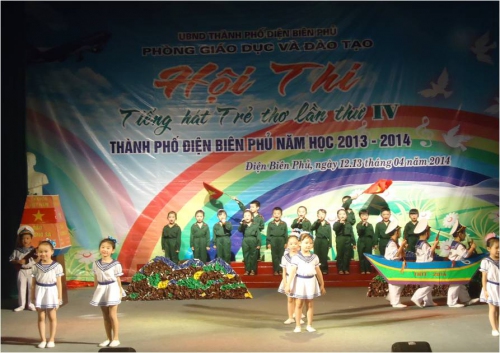 HKH - Thành phố Điện Biên Phủ tổ chức hội thi “Tiếng hát trẻ thơ” năm 2014