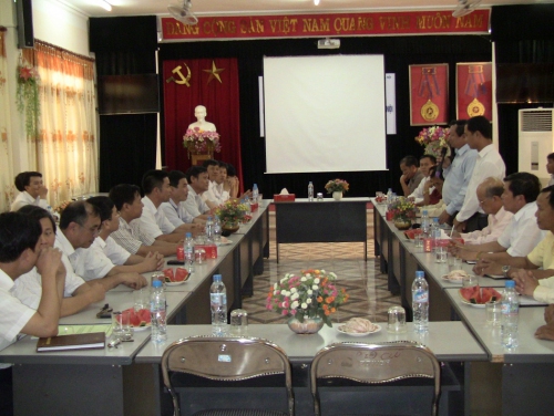 Văn phòng Sở: đoàn công tác Sở Giáo dục và Thể thao tỉnh LuongPhaBang – nước CHDCND Lào sang giao lưu và làm việc tại tỉnh Điện Biên