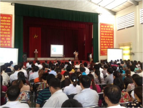 TCCB – Đảng ủy Sở Giáo dục và Đào tạo tổ chức Hội nghị tuyên truyền về biển đảo và việc Trung Quốc hạ đặt giàn khoan trái phép HD-981 vào thềm lục địa, vùng đặc quyền kinh tế của Việt Nam