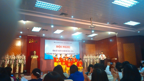 GDMN - Tham gia tập huấn 4 nội dung chuyên môn cấp học mầm non tại Hà Nội