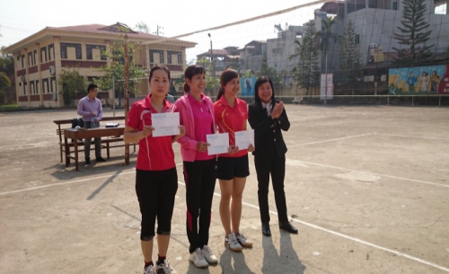 GDTX&CN – Trường Cao đẳng Sư phạm Điện Biên tổ chức giải bóng chuyền mừng Đảng, mừng xuân