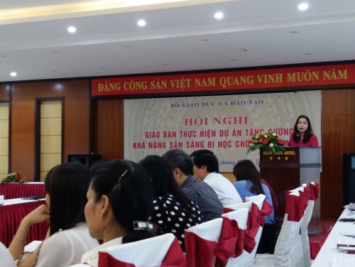 GDMN- Hội nghị giao ban và chia sẻ kinh nghiệm  thực hiện các hoạt động Dự án “Tăng cường khả năng sẵn sàng đi học  cho trẻ mầm non” tại Quảng Ninh