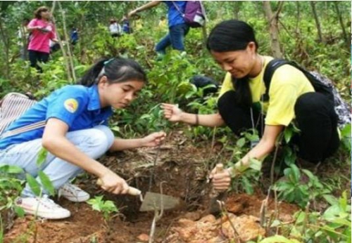 VP - Trường PTDTNT THPT Tủa Chùa tổ chức buổi ngoại khóa “Bảo vệ rừng là bảo vệ cuộc sống và tương lai của chúng ta”