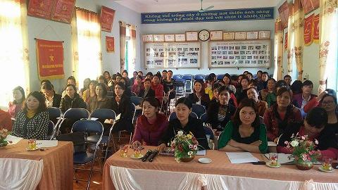 GDMN - Huyện Điện Biên tổ chức tập huấn chuyên đề  “Chăm sóc, nuôi dưỡng và đảm bảo an toàn cho trẻ trong các cơ sở giáo dục mầm non”