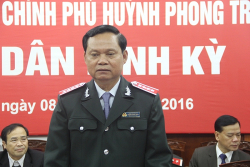 Thanh tra Sở: Tổng Thanh tra Chính phủ Huỳnh Phong Tranh tiếp công dân định kỳ tháng 01/2016