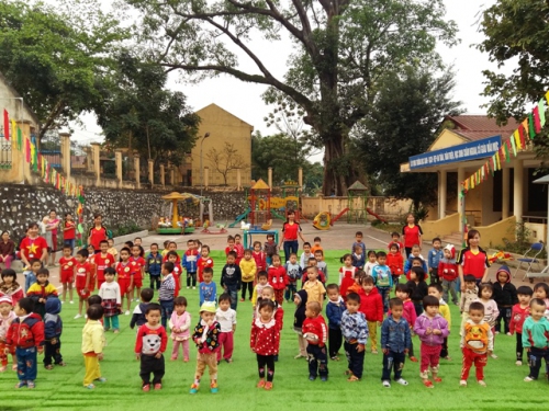 GDMN - Trường Mầm non Lay Nưa Thị xã Mường Lay, thị xã Mường Lay tổ chức thành công Ngày hội thể thao của bé