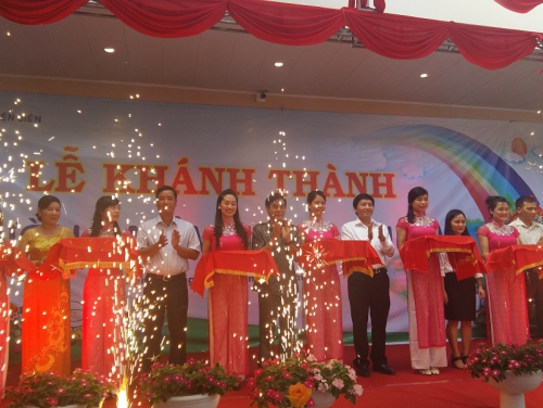 GDMN - Lễ khánh thành trường mầm non tư thục Rain bow, thành phố Điện Biên Phủ