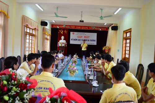 GDTX&CN. Sinh viên trường CĐSP Điện Biên tổ chức gặp mặt kỷ niệm 10 năm ra trường.