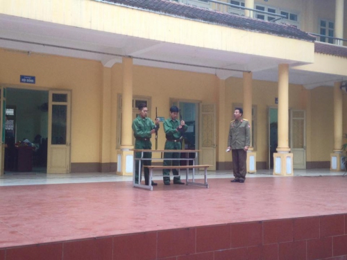 Thanh tra Sở: Hội thao giáo dục quốc phòng và an ninh học sinh cấp trung học tỉnh Điện Biên lần thứ II, năm 2017