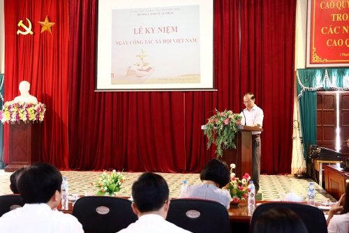 GDTX-CN. Trường CĐSP Điện Biên tổ chức kỷ niệm Ngày Công tác xã hội Việt Nam lần thứ nhất