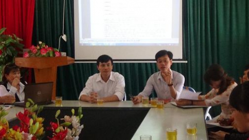 GDTH: Sinh hoạt chuyên môn Tiếng Việt lớp 1 – CNGD cấp cụm tại trường Tiểu học số 1 Na Sang, Mường Chà