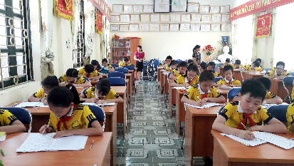 GDTH - Giao lưu Olympic Toán Tuổi thơ cấp trường năm học 2016 – 2017 tại trường tiểu học Him Lam thành phố Điện Biên Phủ