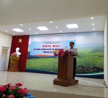 GDMN - Cấp học Mầm non tỉnh Điện Biên triển khai các hoạt động bồi dưỡng thường xuyên đầu năm học 2019-2020