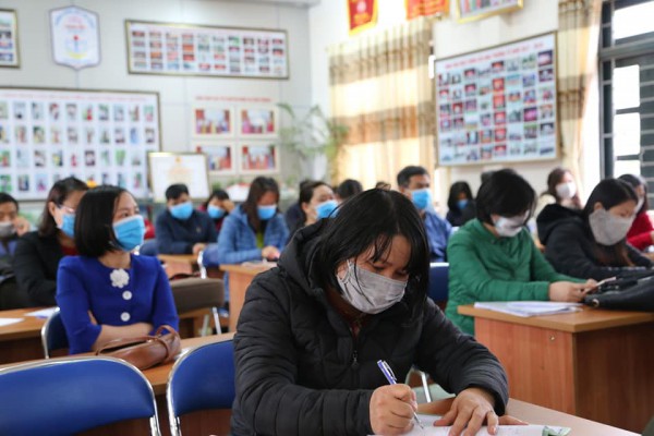 Các trường học trên địa bàn tỉnh Điện Biên chủ động, tích cực trong công tác phòng, chống dịch viêm phổi cấp do virus Corona gây ra.