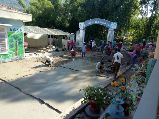 Trường mầm non Chà Nưa huyện Nậm Pồ, tỉnh Điện Biên sau 5 năm triển khai thực hiện chuyên đề: “Xây dựng trường mầm non lấy trẻ làm trung tâm”