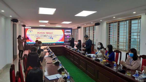 Thành phố Điện Biên Phủ khai mạc Hội thi Giáo viên dạy giỏi lần thứ XXIII, năm 2022