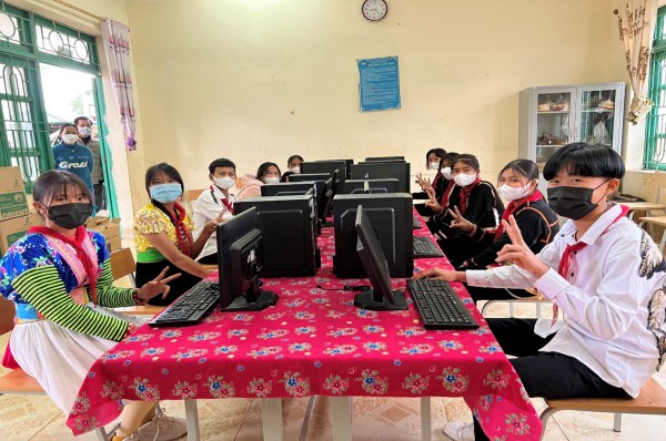 Chương trình thiện nguyện “Xuân tình nguyện năm 2022” của Học viện an ninh nhân dân tại xã Mường Mùn, huyện Tuần Giáo