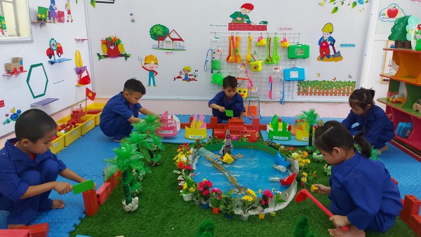 Cụm trường mầm non 7/5 thành phố Điện Biên Phủ tổ chức “Ngày hội tài năng của bé” năm học 2021-2022