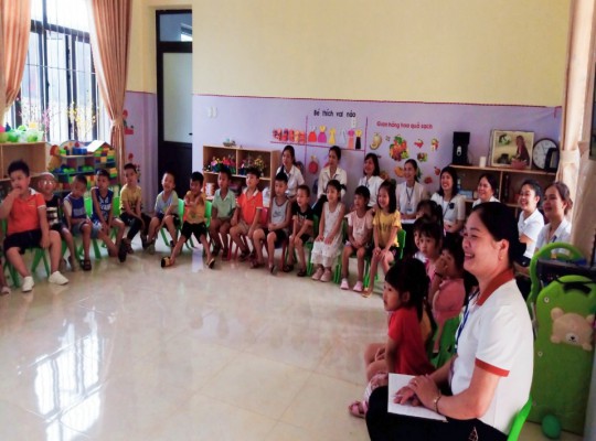 Đổi mới sinh hoạt chuyên môn theo nghiên cứu bài học tại trường Mầm non Thanh Trường, thành phố Điện  Biên Phủ