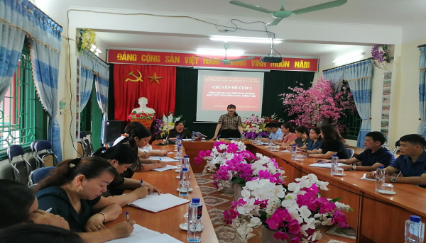 Thực hành áp dụng thẻ tăng cương đọc viết vào dạy học môn Toán, tiếng Việt tại trường Tiểu học số 1 thị trấn Tuần Giáo