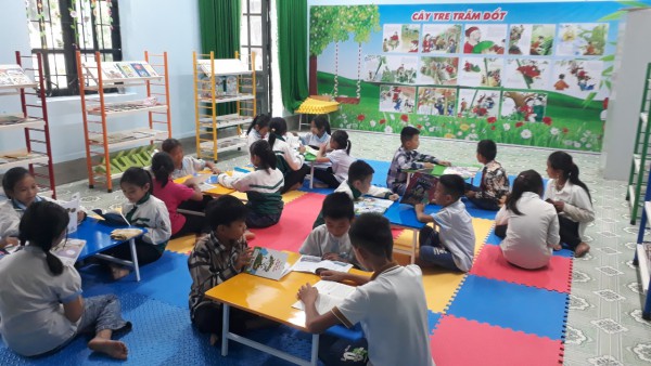 Khai trương Thư viện thân thiện trường tiểu học tại các huyện Điện Biên Đông, Mường ảng, Tuần Giáo, Tủa Chùa tỉnh Điện Biên
