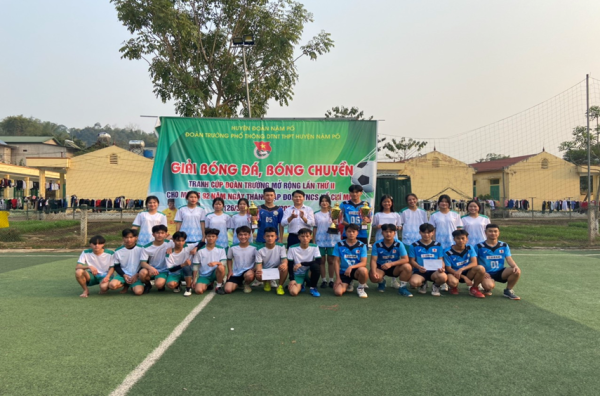 Đoàn thanh niên Trường Phổ thông DTNT THPT huyện Nậm Pồ tổ chức  Giải bóng đá, bóng chuyền chào mừng kỷ niệm 92 năm ngày thành lập  Đoàn TNCS Hồ Chí Minh (26/03/1931-26/03/2023)