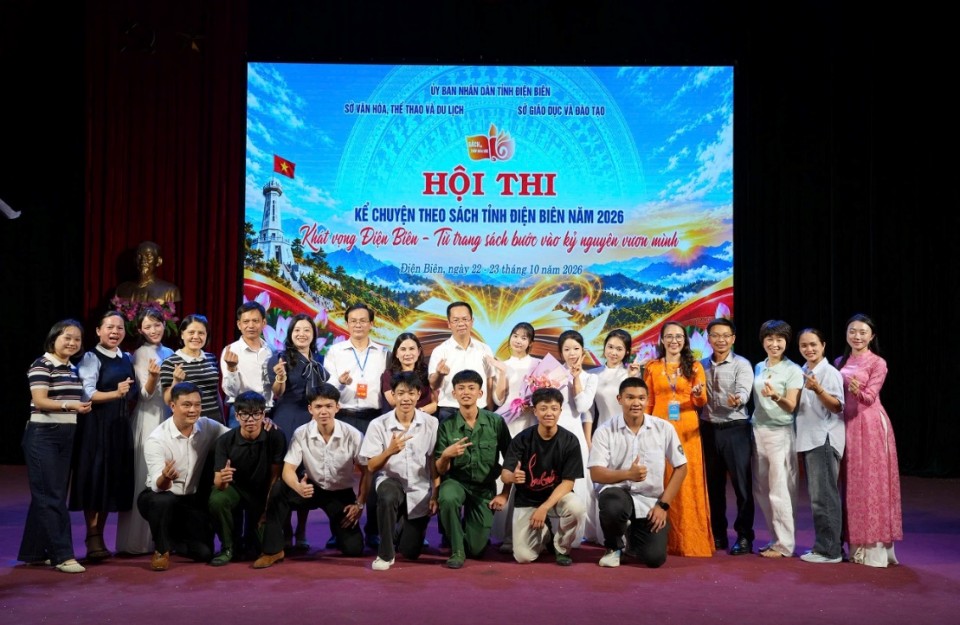 Rạng rỡ Hào khí Điện Biên: Trường THCS và THPT Lương Thế Vinh  xuất sắc giành hai giải thưởng tại Hội thi Kể chuyện theo sách tỉnh Điện Biên năm 2026