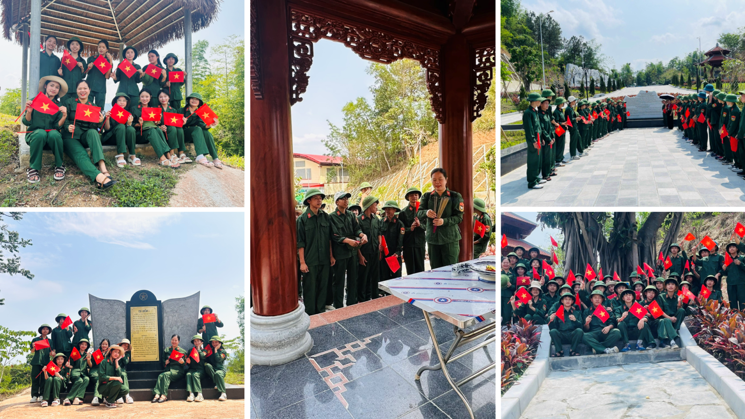 'A group of people in uniform

Description automatically generated'