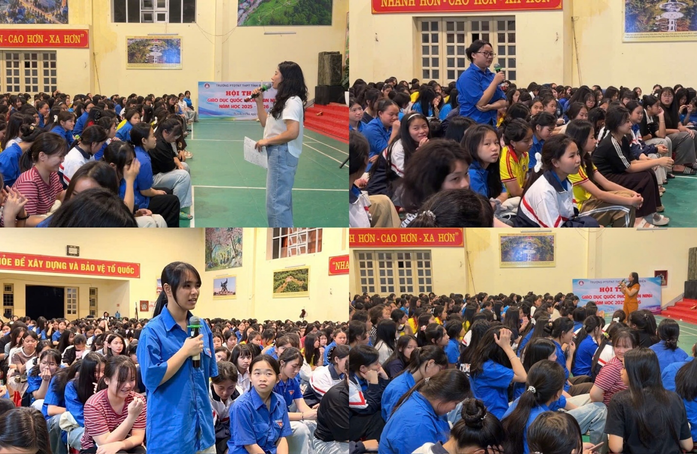 'A group of people in a room

Description automatically generated'