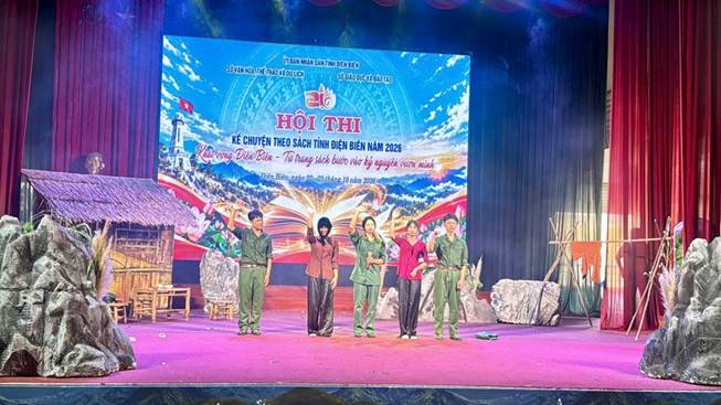 Rạng rỡ hào khí Điện Biên: Trường THCS và THPT Lương Thế Vinh  tỏa sáng tại Hội thi kể chuyện theo sách tỉnh Điện Biên năm 2026